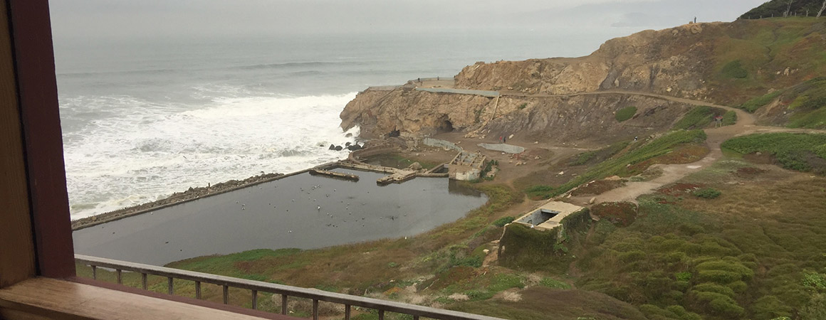 inside to Sutro Baths